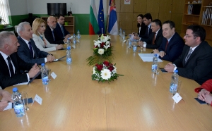 Minister Dacic with the Prime Minister of Bulgaria in Bosilegrad