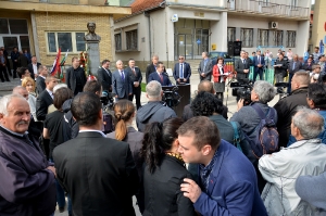 Minister Dacic with the Prime Minister of Bulgaria in Bosilegrad