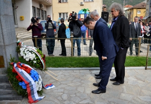 Minister Dacic with the Prime Minister of Bulgaria in Bosilegrad