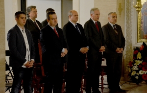 Minister Dacic at the Easter liturgy in the Temple of Saint Sava