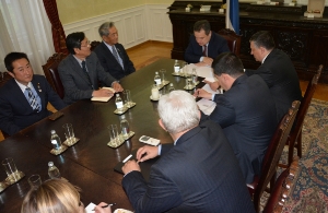 Minister Dacic meets with Masato Matsuura