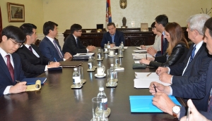 Minister Dacic meets with Lee Eun-yong