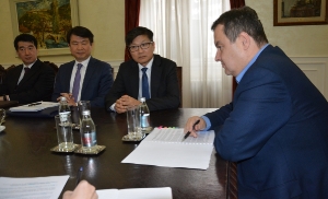 Minister Dacic meets with Lee Eun-yong