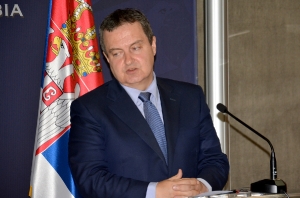 Minister Dacic meets with Sven Mikser