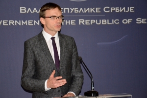 Minister Dacic meets with Sven Mikser