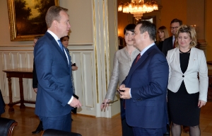 Minister Dacic meets with MFA of Norway