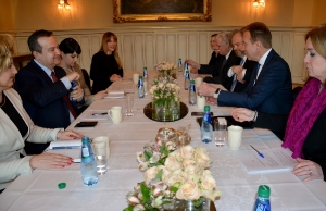 Minister Dacic meets with MFA of Norway