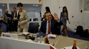 Minister Dacic at the GYMNICH meeting