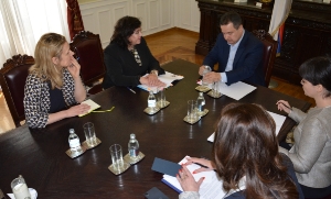 Minister Dacic meets with Karen Pierce