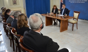 Lecture of Minister Dacic participants of the Vienna Diplomatic Academy