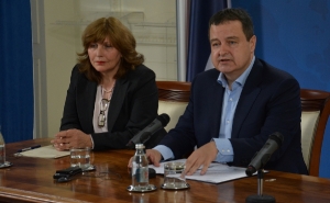 Lecture of Minister Dacic participants of the Vienna Diplomatic Academy