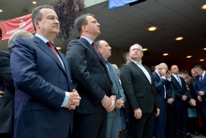 Minister Dacic at the opening of the Novi Sad Fair
