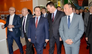 Minister Dacic at the opening of the Novi Sad Fair