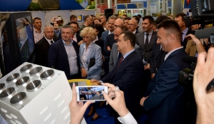 Minister Dacic at the opening of the Novi Sad Fair