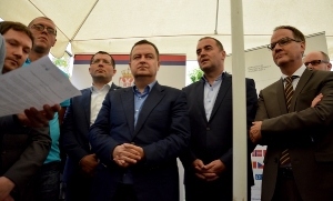 MinisterDacic in Srbobran