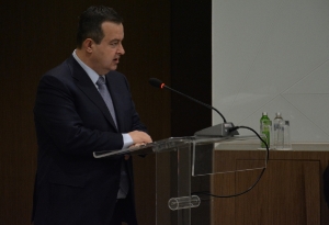 Minister Dacic  at the Seminar 