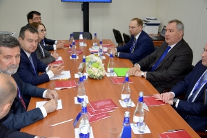 Minister Dacic meets with Dimitri Rogozin