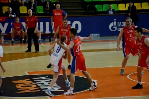 Basketball match Russia - Serbia