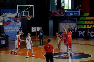 Basketball match Russia - Serbia