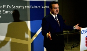 Minister Dacic at the conference ISAC Fund