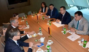 Minister Dacic meets with State Secretary of the MFA of Germany