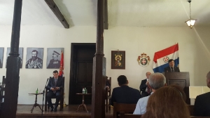 Minister Dacic at the ceremony