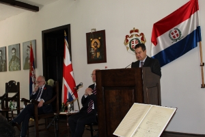 Minister Dacic at the ceremony