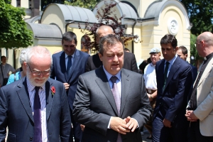 Minister Dacic at the ceremony