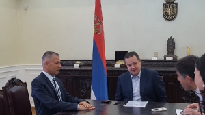 Farewell meeting of the Ambassador of Iraq with Minister Dacic