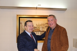 Minister Dacic welcomed Dmitry Rogozin