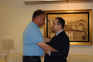 Minister Dacic welcomed Mladen Ivanic