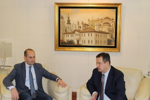 Minister Dacic welcomed MFA of Georgia