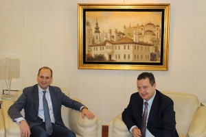 Minister Dacic welcomed MFA of Georgia