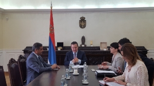 Meeting of Minister Dacic with the Ambassador of Jordan