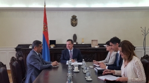 Meeting of Minister Dacic with the Ambassador of Jordan