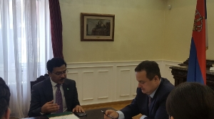 	 Meeting of Minister Dacic with the Ambassador of Saudi Arabia