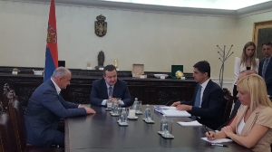 Meeting of Minister Dacic with Petar Djokic