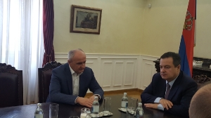 Meeting of Minister Dacic with Petar Djokic