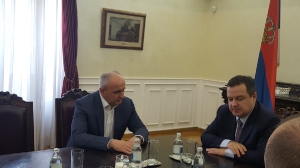 Meeting of Minister Dacic with Petar Djokic