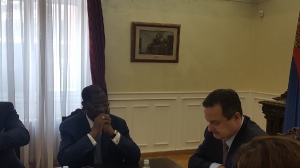 Meeting of Minister Dacic with Alexis Mwamba