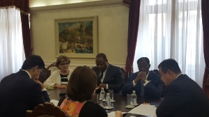 Meeting of Minister Dacic with Alexis Mwamba