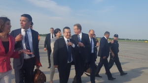 Minister Dacic welcomed the foreign ministers of Norway and Macedonia