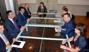 Prime Minister Brnabic meets with Macedonian Prime Minister