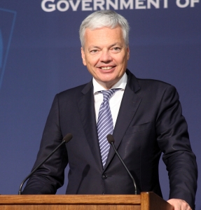 Press Conference of Ministers Dacic and Reynders