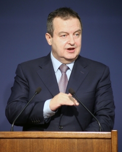 Press Conference of Ministers Dacic and Reynders