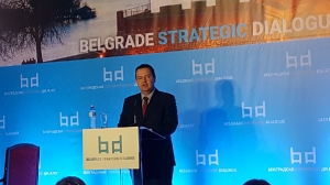 Minister Dacic at the Conference
