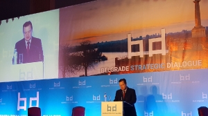 Minister Dacic at the Conference