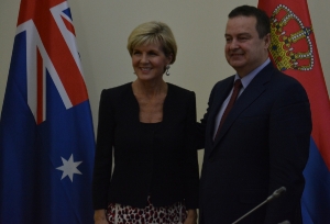 Meeting of Minister Dacic with Julie Bishop