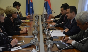 Meeting of Minister Dacic with Julie Bishop