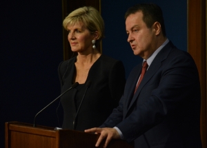 Meeting of Minister Dacic with Julie Bishop